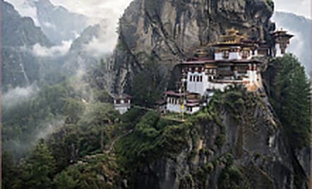 View toward Tiger's Nest from Paro